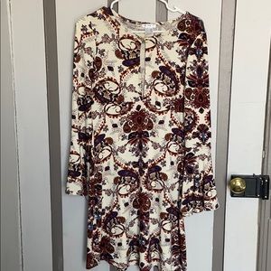 NWOT Venus bohemian paisley dress